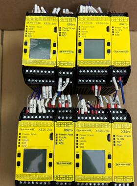 邦纳安全控制模块XS26-2de&XS2ro成色漂亮 功能正