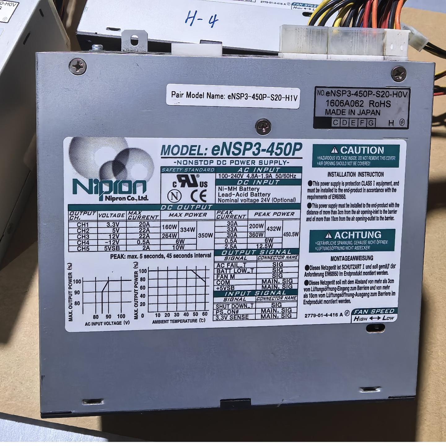 日本NIPRON电源eNSP3-450P电源