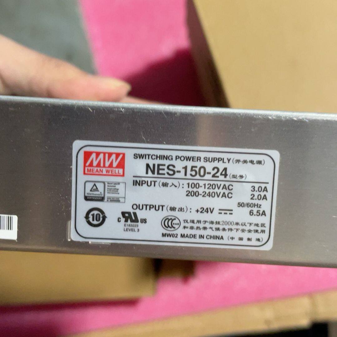 台湾明纬开关电源NES-150-24 输出DC24V6.