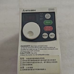 变频器 0.4K S520SE 功率0. 型号FR