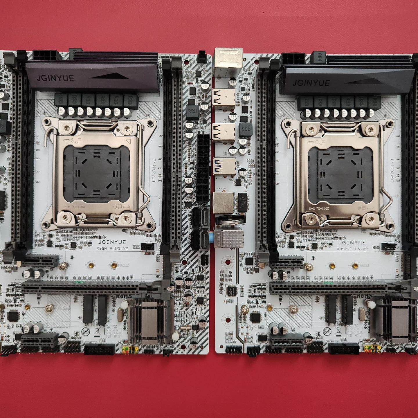 精粤x99m plus v2主板 无修无暗病 支持E5 V3