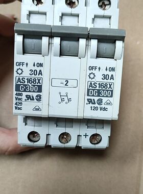 空气开关 型号是 AS168X G300 和 DG 300