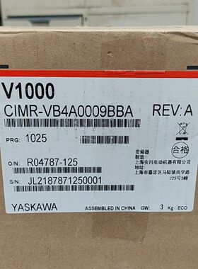 安川变频器CIMR-VB4A0009BBA