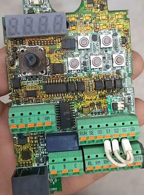 拆机D740-5.5kw控制板 CPU板 ！