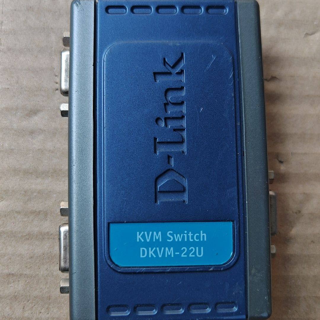 D-Link友讯 DKVM-22U 2口USB KVM切换器