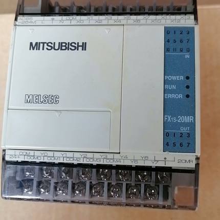 FX1s-20MR设备上拆的 已经测试过了 正常使用 照片就