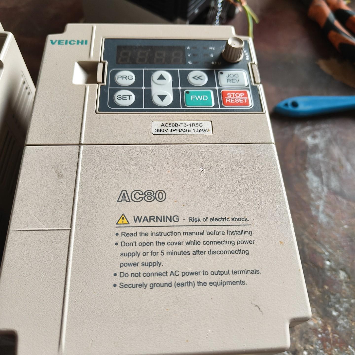 伟创变频空调AC80B-T3-1R5G 1.5kW 380V