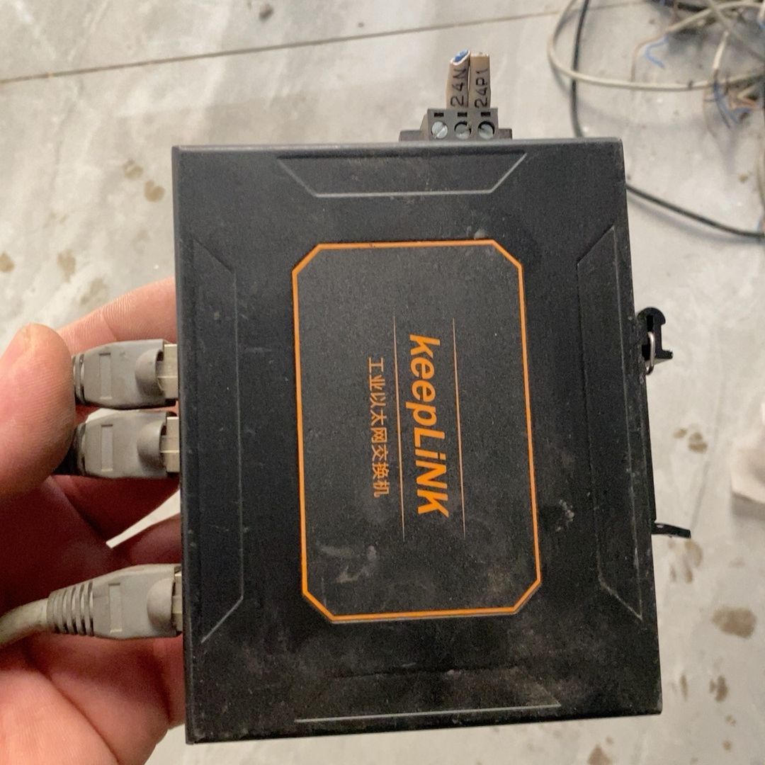 出拆机的keepLINK 工业以太网交换机