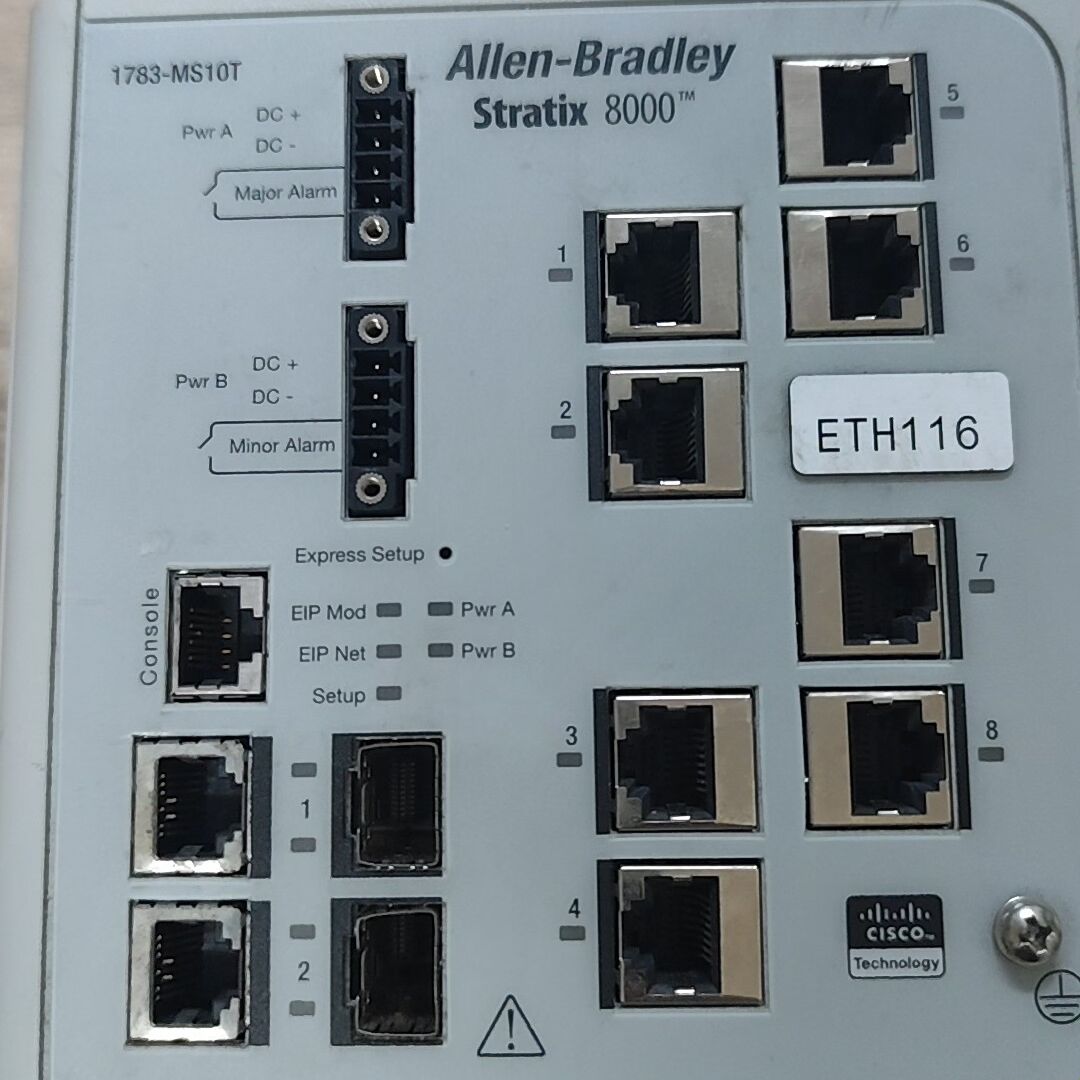 AB罗克韦尔交换机1783-MS10T 实物拍摄