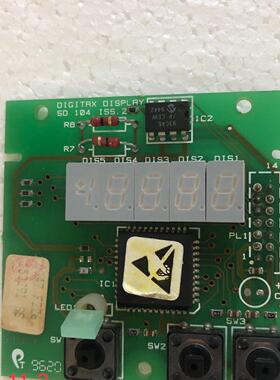 拆机艾默生CT操作面板线路板 SD 104 ISS.2 实物