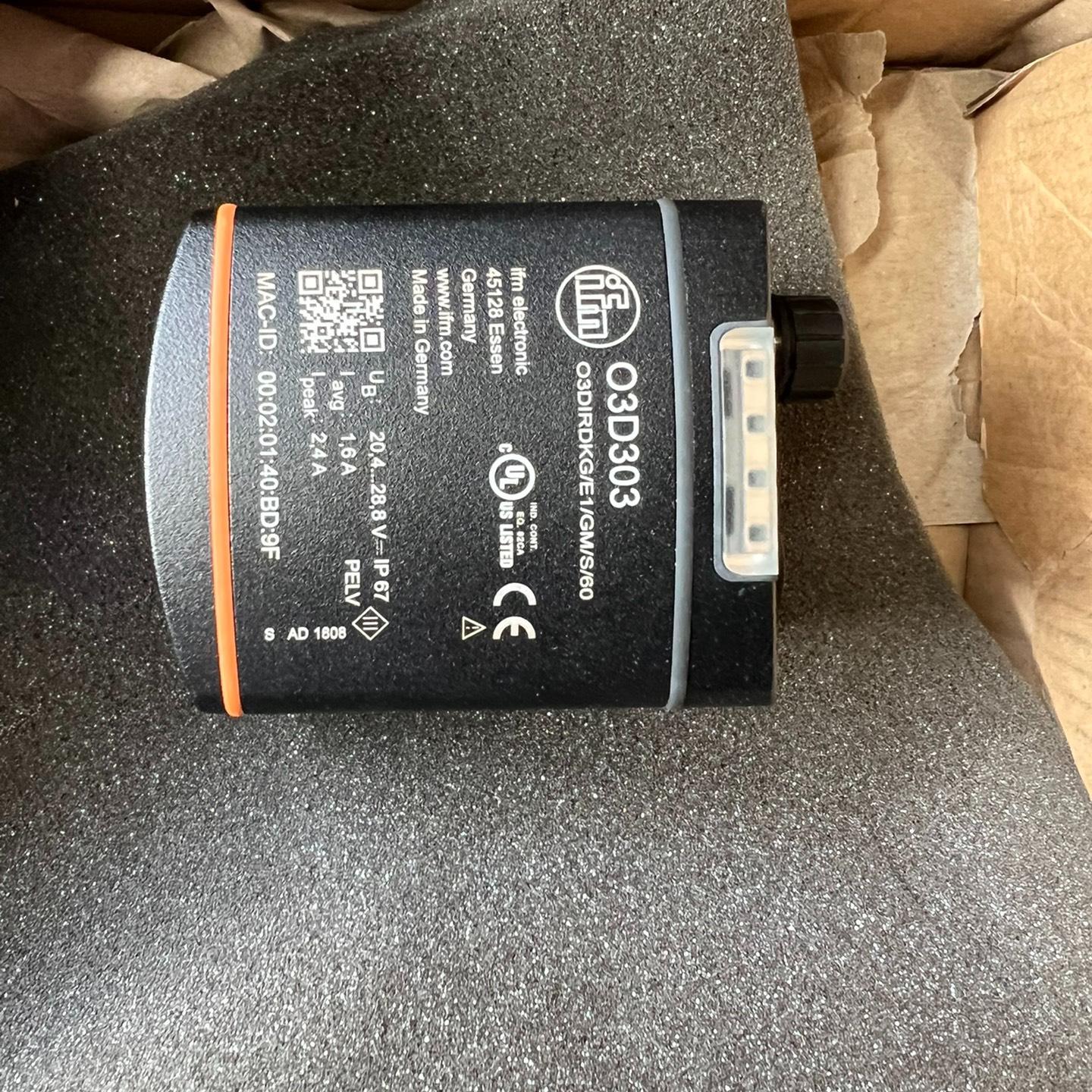 IFM O3D303 易福门全新3D物体识别传感器 O3DI