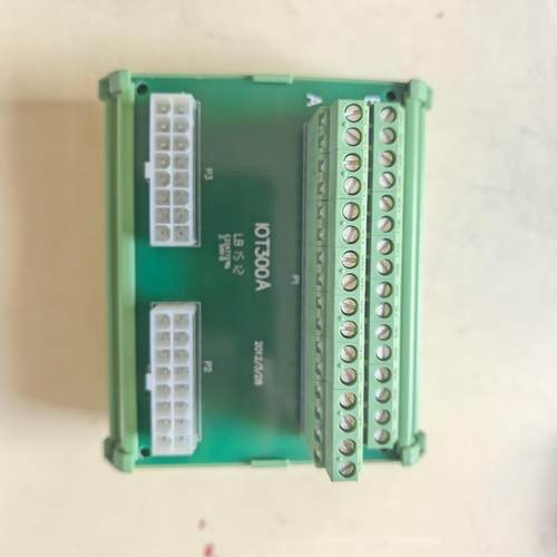 IOT300A接线端子 绿色外壳 带编号标识 每个端子都