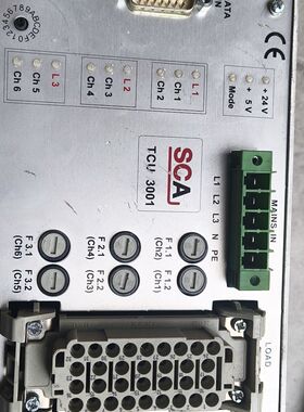 SCA控制器TCU 3001 型号8900.0002 拆机现