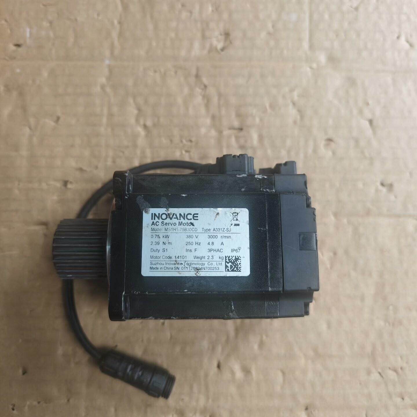 MS1H1-75B30CD A331Z-SJ 汇川INOVA