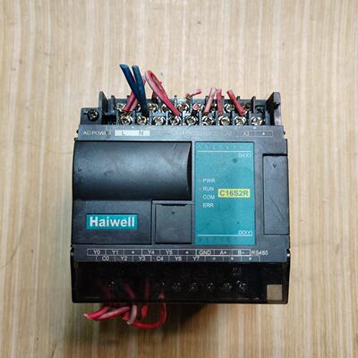 海为Haiwell PLC控制器 型号C16S2R 拆机件