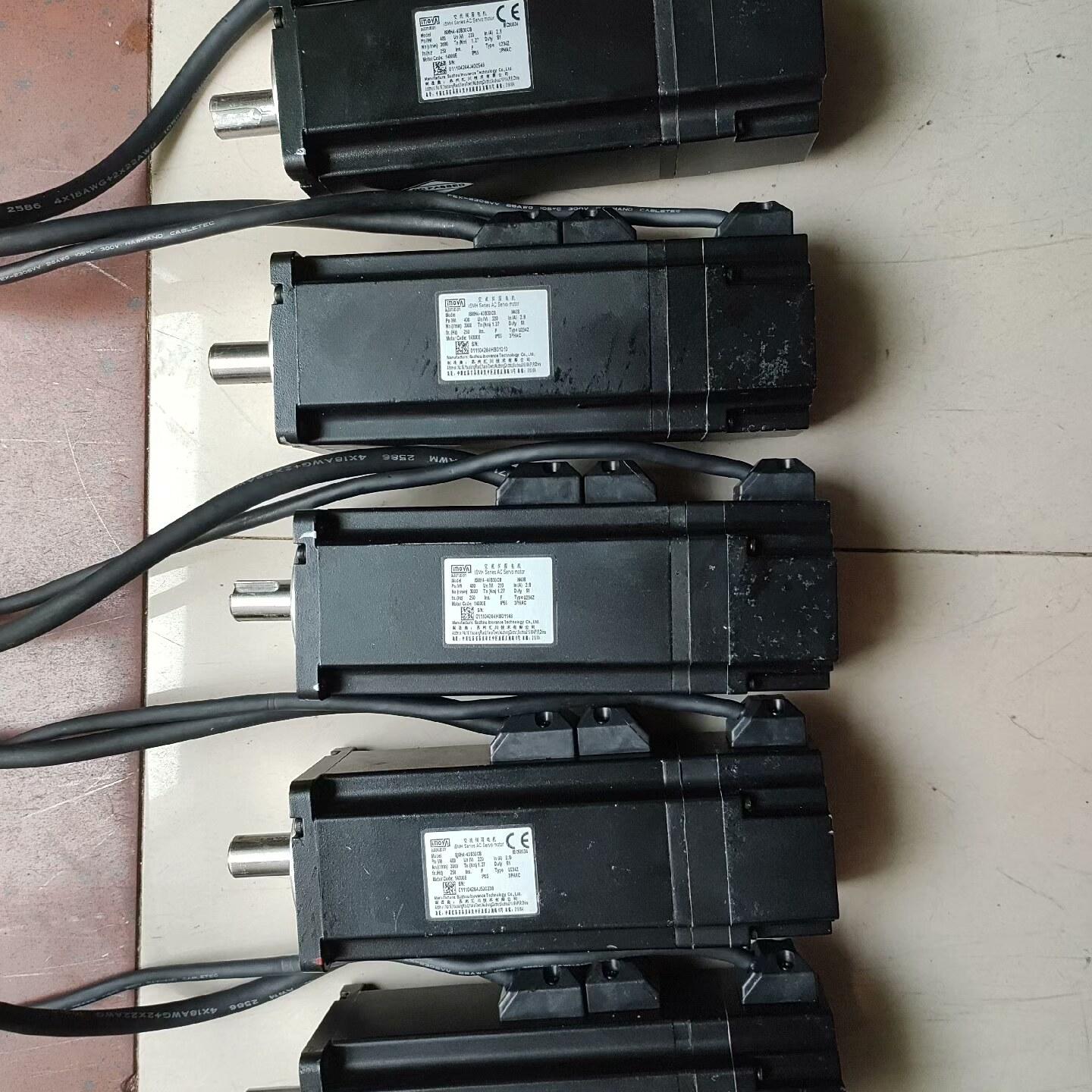 400W汇川伺服电机 lSMH4一40B30CB一U234Z