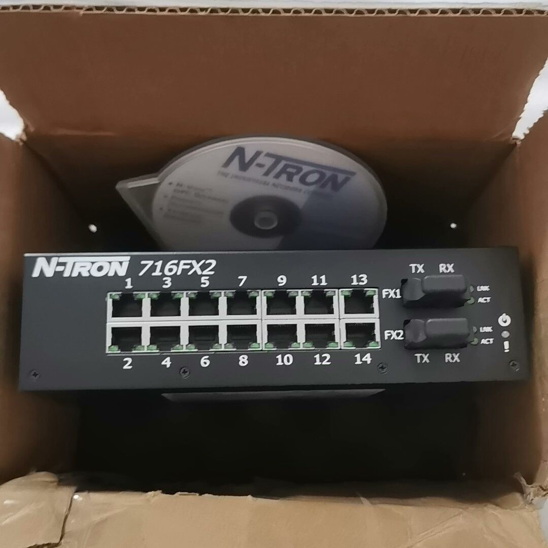 N-TRON交换机 716FX2-SC 库存 盒