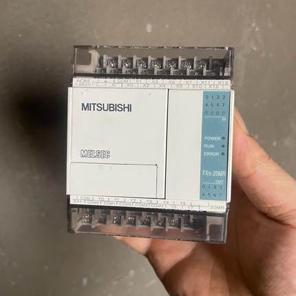 PLC FX1S-20MR-001 成色如图漂亮 功能包