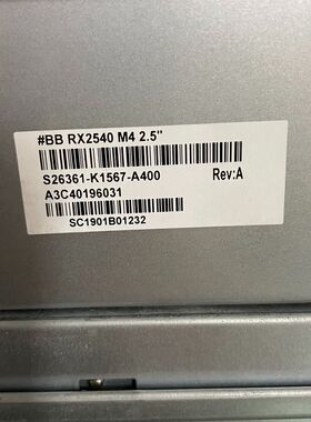 通 Primergy RX2540 M4 2.5英寸