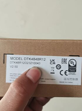 台达温度控制器 DTK4848R12 配置看图 1