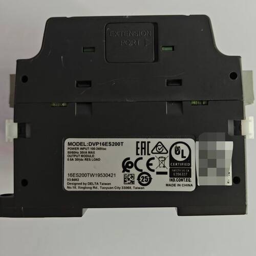 台达PLC DVP16ES200T 拆机件 成色还可以 接口