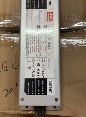 拆机明纬ELGC-300-H-AB防水电源 输出29-58V