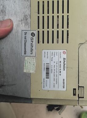 拆机 台湾士林变频器SC-021-0.4K-D 0.4KW功