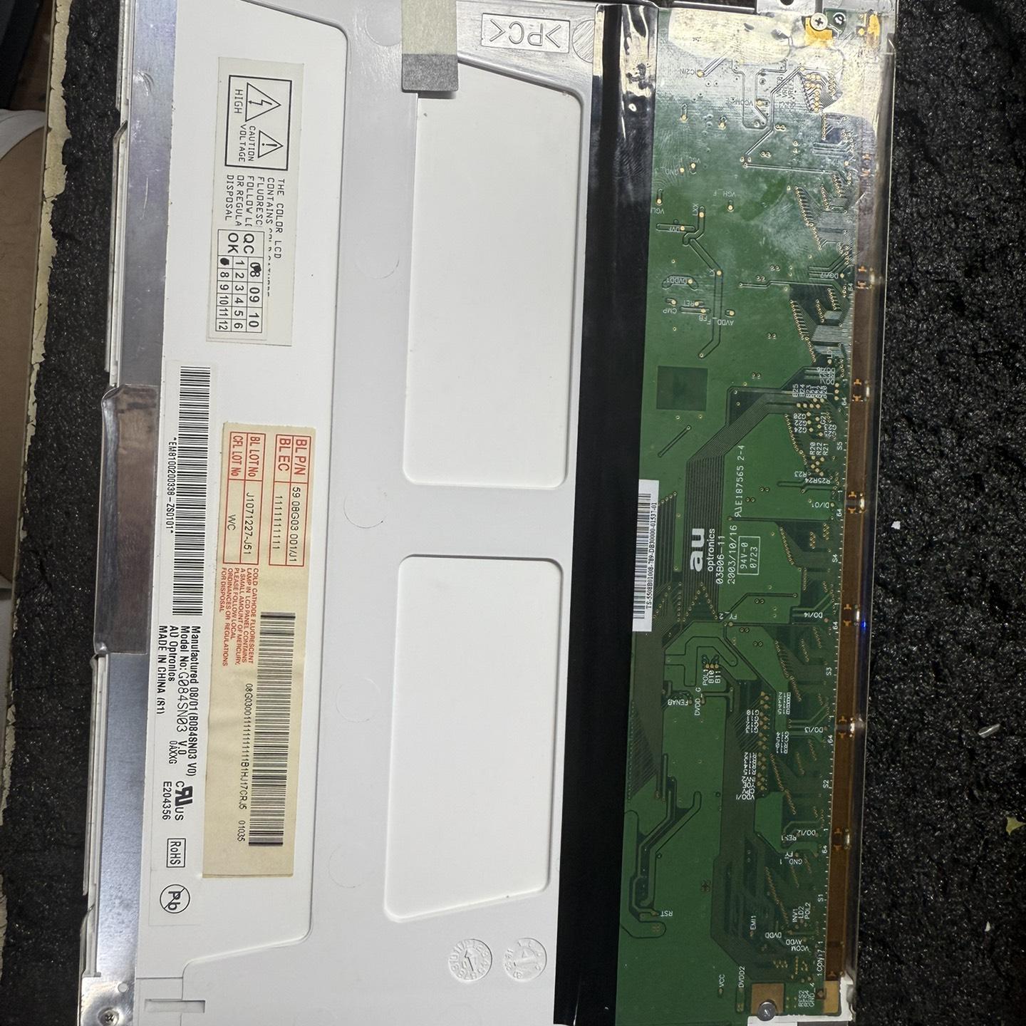 神秘工业级灵魂容器 源自台湾友达工厂 型号G084SN03V