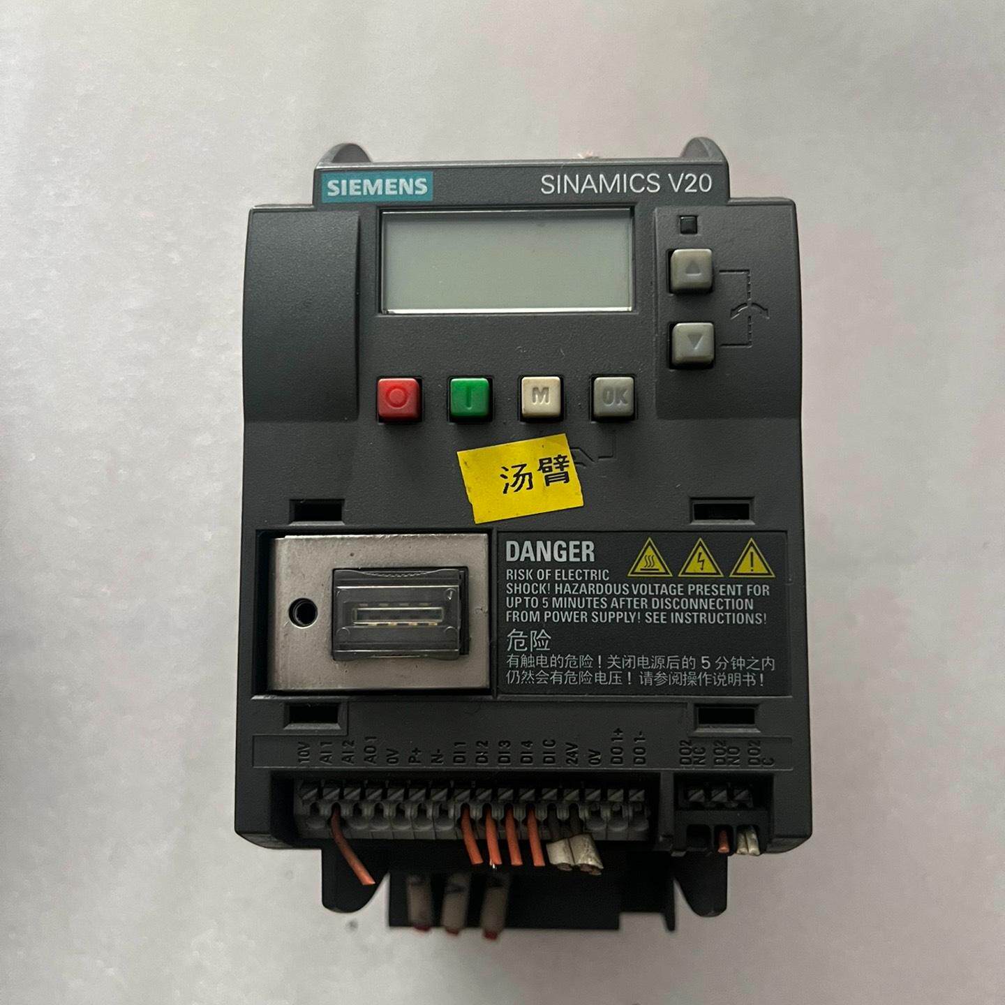 拆机6SL3210-5BE21-5UV0 成色如图功能