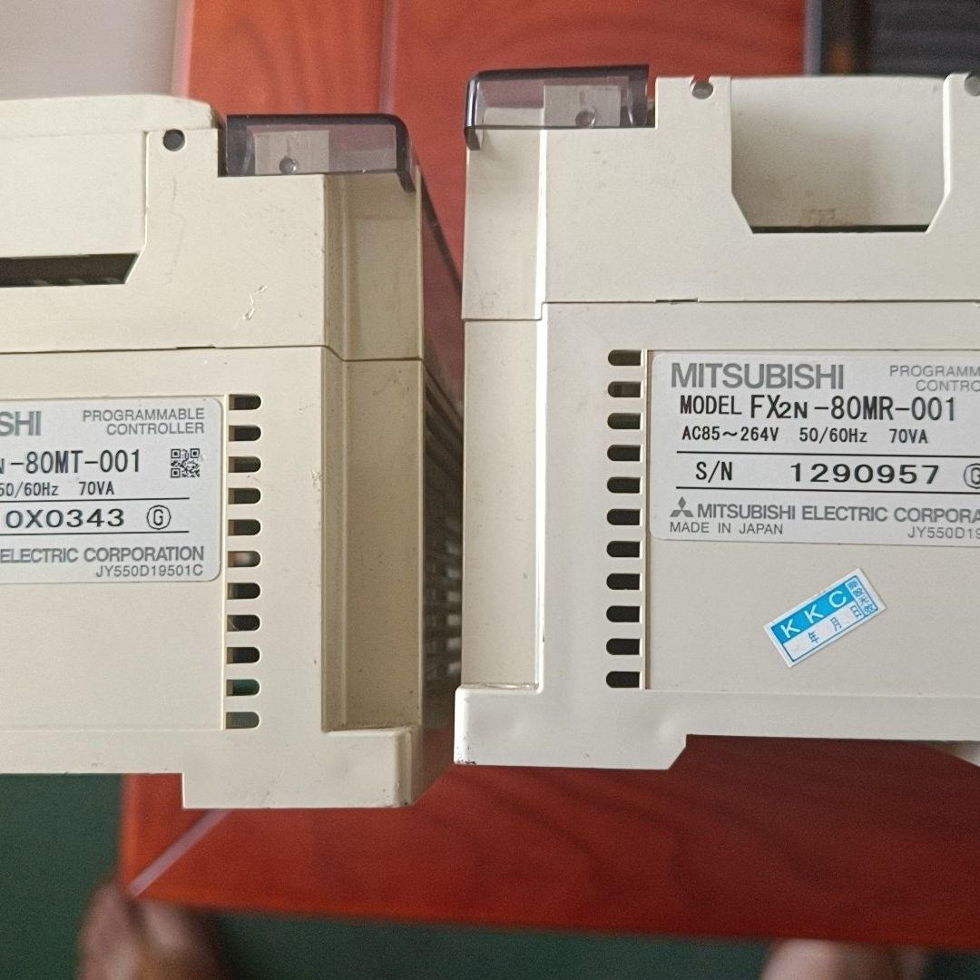 plc控制器FX2N-80MR-001 80MT-0