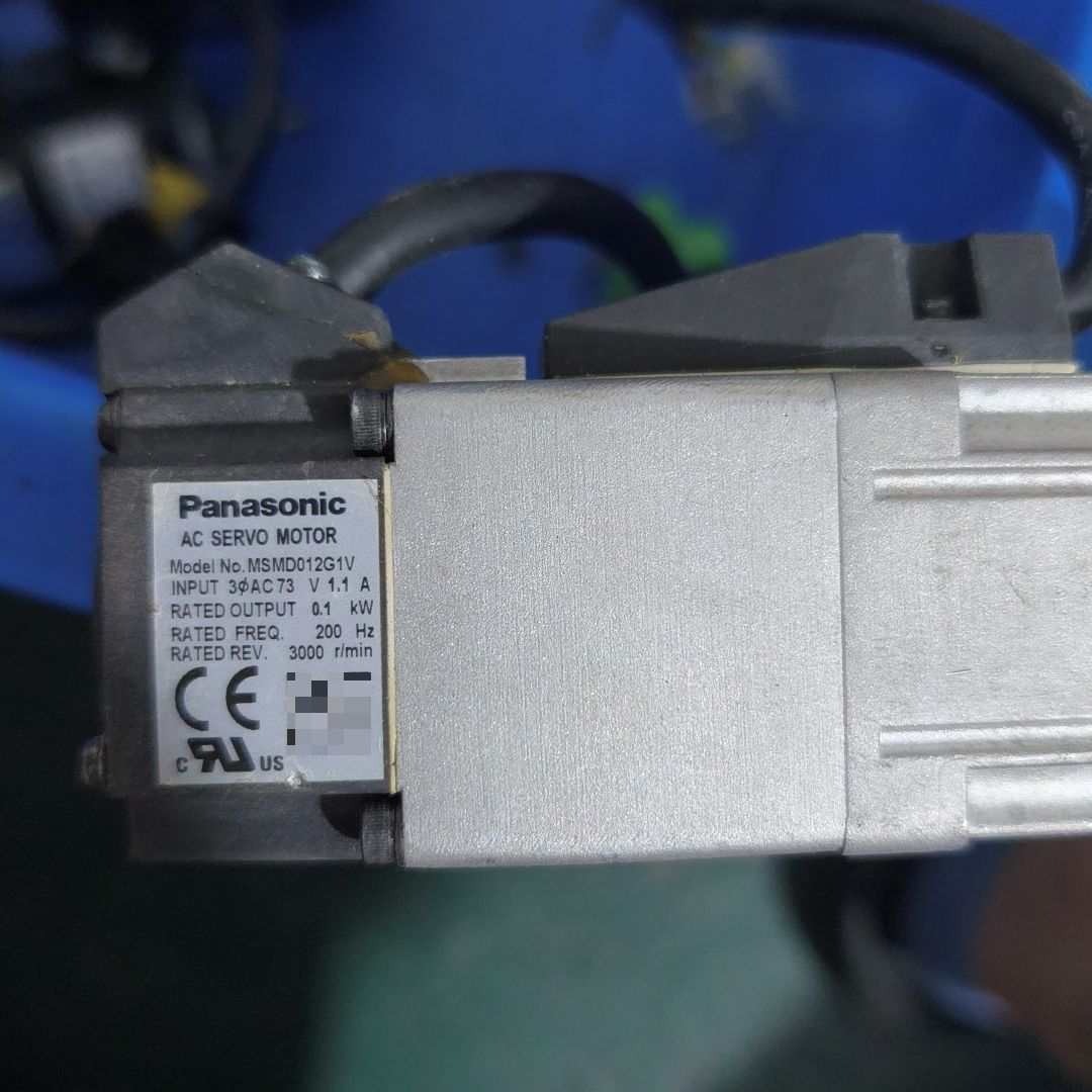 松下伺服电机MSMD012G1V 100W功率 带刹车功能