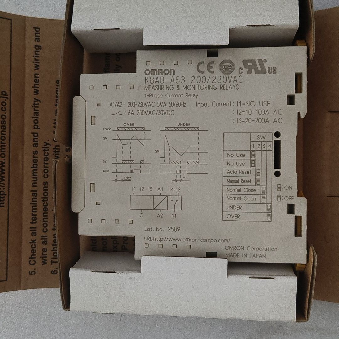 K8AB-AS3 200/230VAC 日