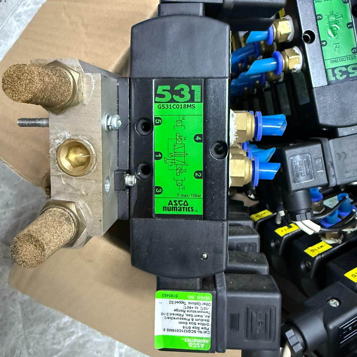 ASCO电磁阀G531C018MS、G531C017MS 拆