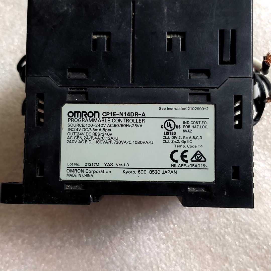 CP1E-N14DR-A   拆机件 实图拍摄