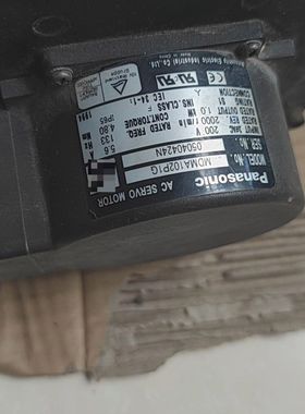 数控系统这专用MDMA102P1G伺服马达电机功能正常可