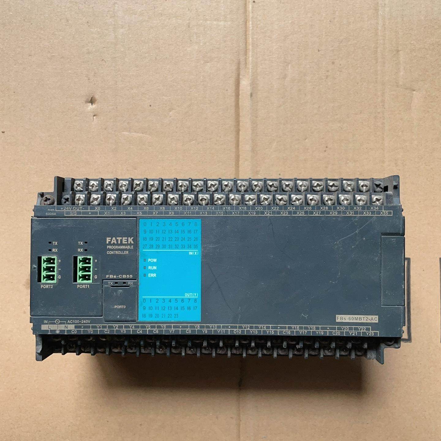 永宏PLC 型号FBS-60MBT2-AC 拆机 外观成