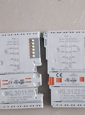 德国BECKHOFF KL3011倍福模拟量KL3122模块