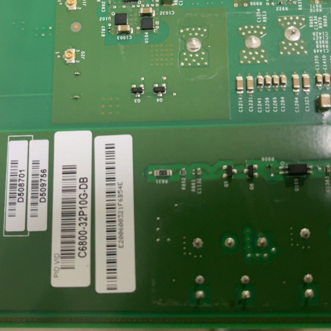 CISCO思科C6800-32P10G-DB原装拆机