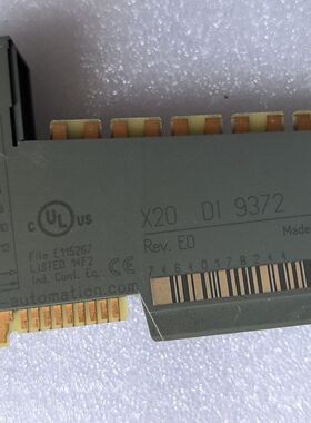 贝加莱可编程控制器模块X20 DI9372
