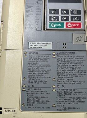 安川A1000系列变频器ClMR-AB4A0018FAA 7