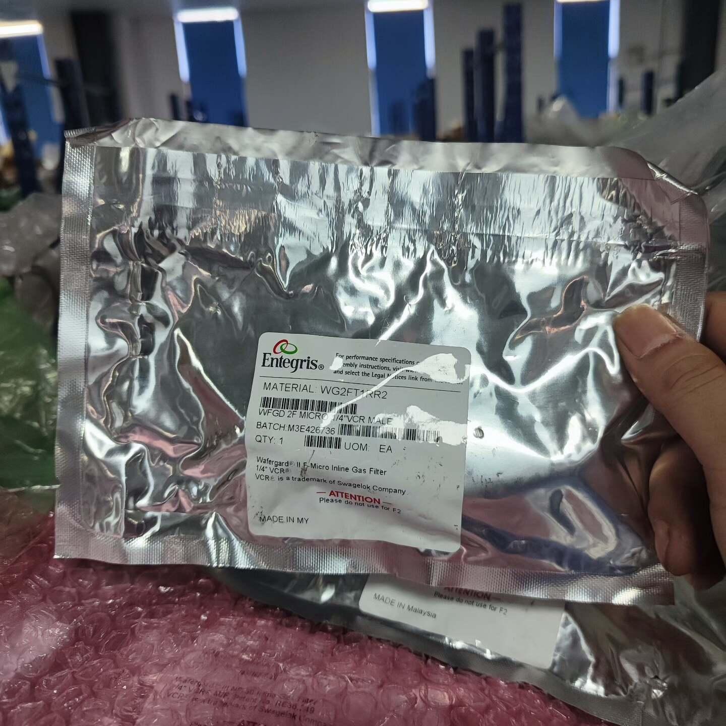 Entegris英特格在线气体过滤器 型号WG2FT1RR2