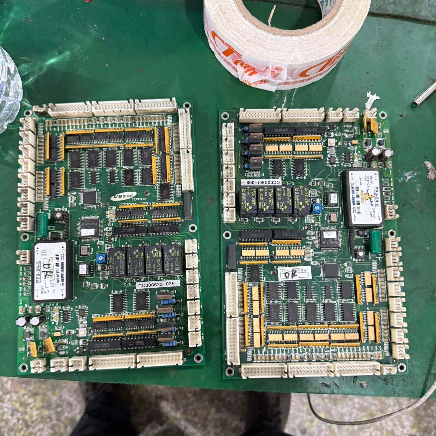 三星贴片机CP45FV+NEO控制IO板卡 轴卡 灯光板 真