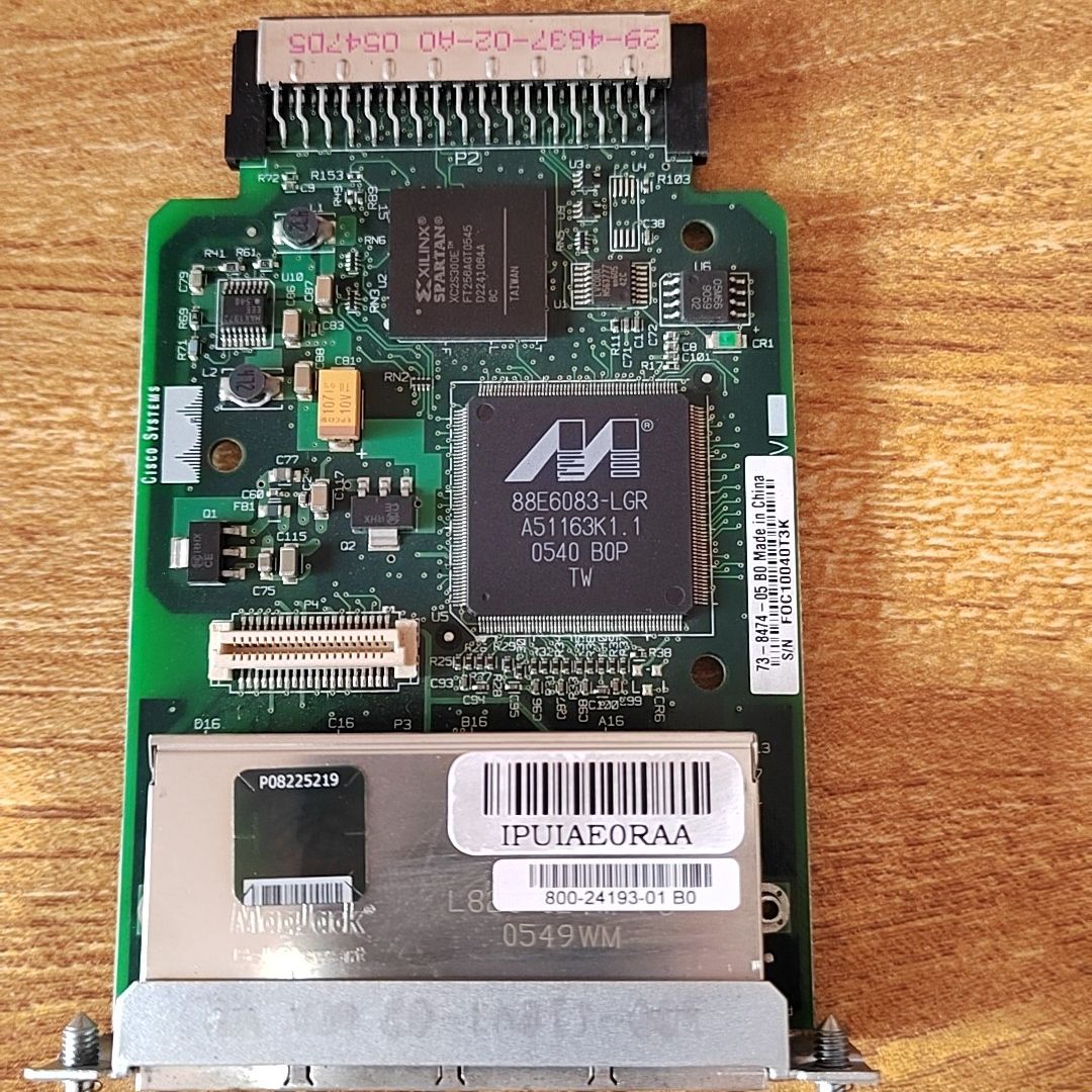 Cisco/思科 HWIC 4ESW 原装拆机 实物拍摄 成