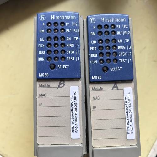 Hirschmann赫斯曼MS30交换机模块 两个一起打包出