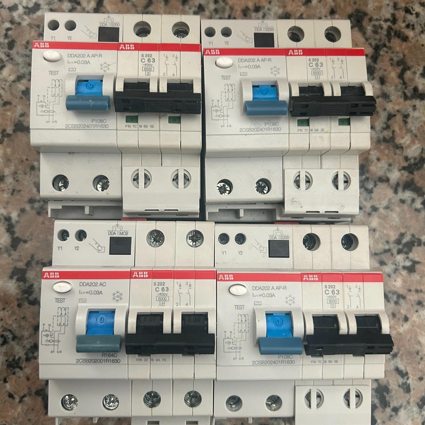 ABB漏电断路器电磁式型号DDA202 AC S202 C6