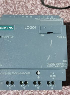 西门子LOGO控制器6ED1052-2FB08-0BA0 正