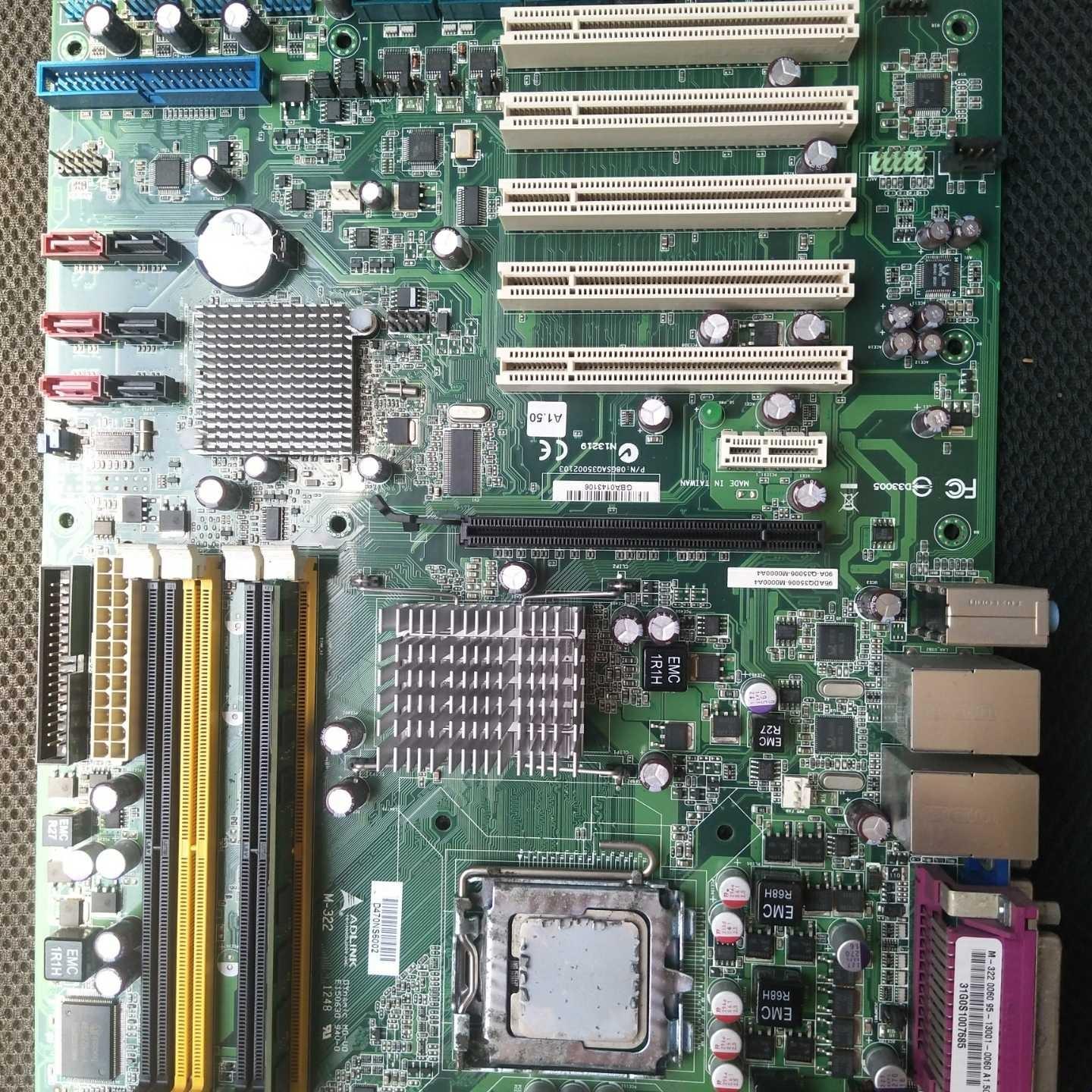 M-322双网卡工业工控机主板 08GSAQ350021