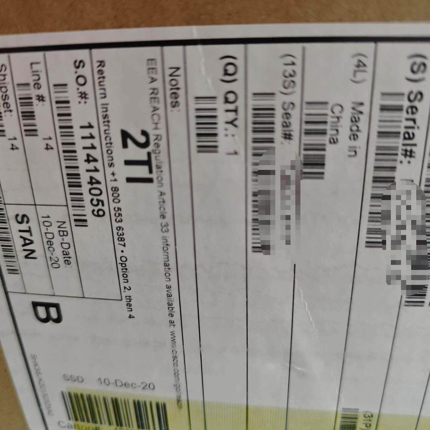 思科原装WS-C2960X-24PS-L全新原装库存未拆封。