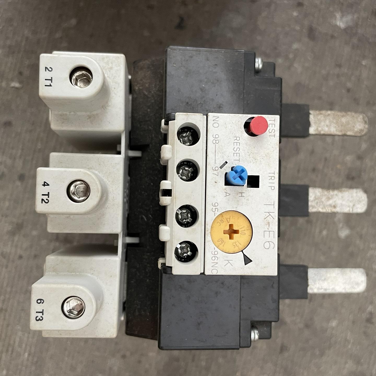 TK-E6热过载继电器 110-160A 整定电流范围