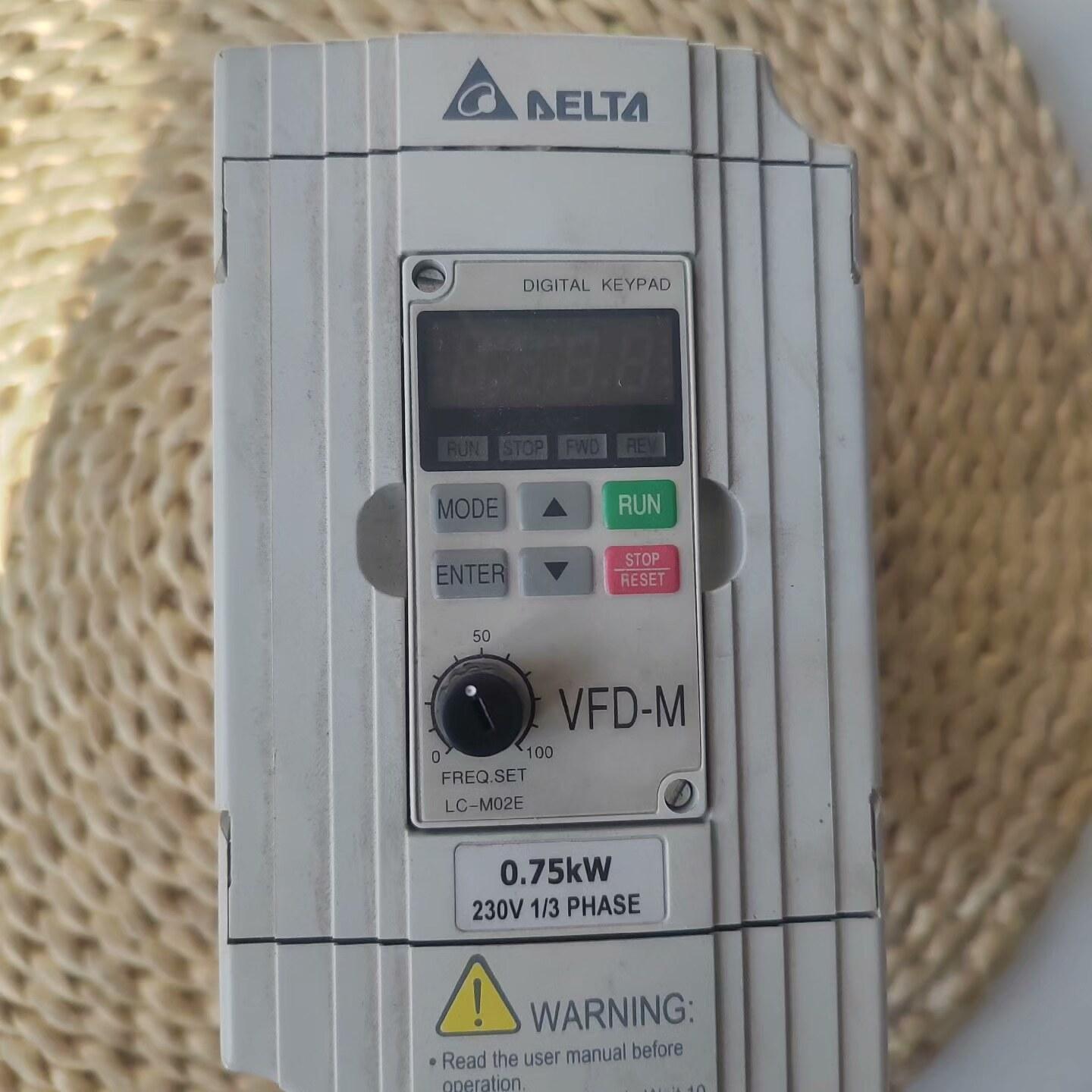 台达vfd007m21a变频器 台达750瓦变频器 0.75